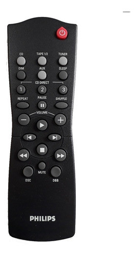 Controle Remoto Philips Rc282426/01 Fw-c100 - Fwc100/19 1