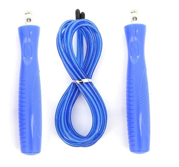 Soga De Saltar Cable De Acero Speed Rope Cuerda Piola 0