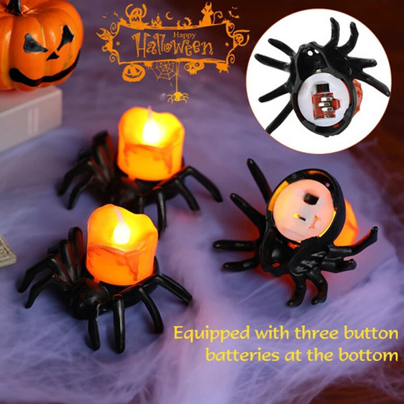 12 Peças De Decorações De Halloween Led Candle Light Plastic 0