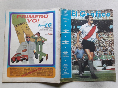Revista El Grafico N° 2620 Poster Marzolini Madurga Boca 0