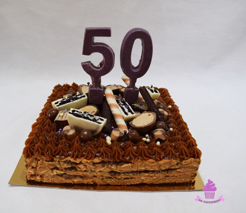 Exquisita Chocotorta Con Crema Chantilly + Golosinas + Num 1