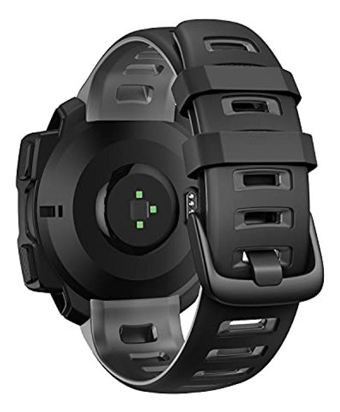 Malla Para Garmin Instinct 2/ Solar/tactical Negri/gris 1