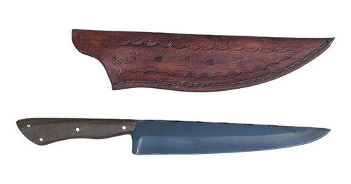 Kit Faca Picanheira 14'' 1075 Fosfatizada Com Bainha Cod266 0