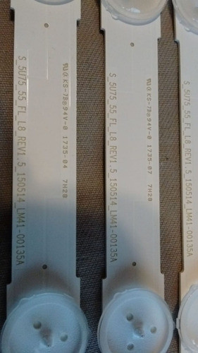 Tira Led Samsung Un55mu6100 Tramo De 8 Leds Con Garantía 1