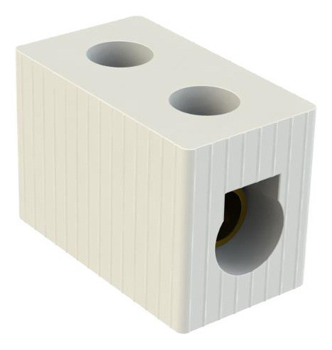 Kit C/ 10 Un Terminal Porcelana 50a Para Cabo Ate 16mm² 1p 0