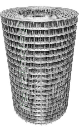 Malla Soldada 25x25mm 50cm 7mts Alambre Cerco Tejido Metal 0