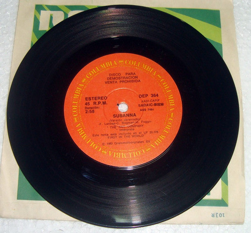 The Art Company Susanna / Nina Hagen New York Simple Promo 1