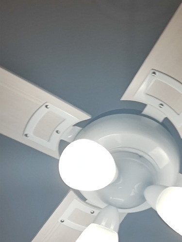 Ventilador De Techo Martin & Martin, Design Blanco Y Natural 0