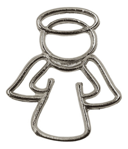 15 Dijes Angelitos Metal Bautismo Comunion-souvenirs 0