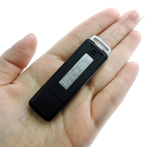 Gravado De Voz Pendrive Espião Gravador Secreto Mini Ba1 0