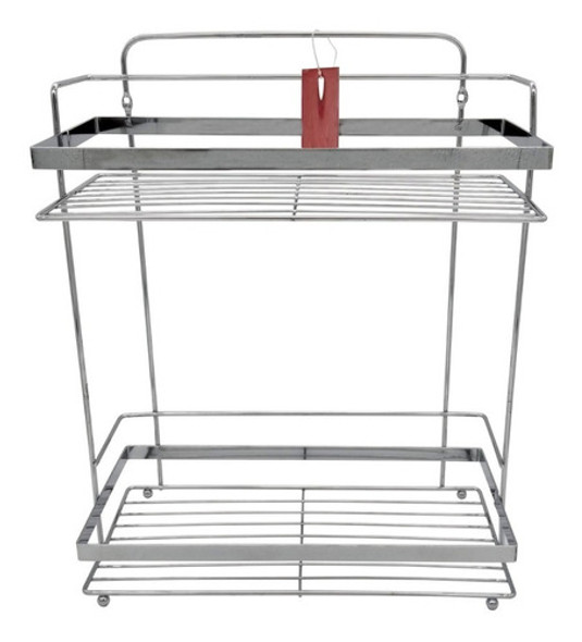 Organizador De Ducha  2 Estantes Baño Buena Calidad Ideal 0