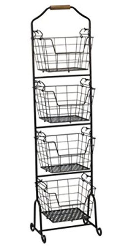 Gourmet Basics By Mikasa Ferme Cesta De Mercado De Almacenam 0