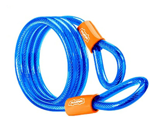 Cadena Tranca Seguridad En U Azul 10x1500mm Wadfow Febo 0