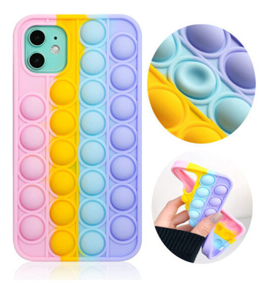 Funda Pop Rainbow Compatible Para iPhone 12 Mini 0