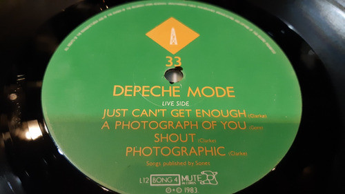 Depeche Mode Love In Itself 2 And Live Tracks Letras Doradas 1