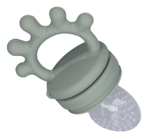Alimentador De Comida Para Bebês, Silicone, Dentição Flexíve 0