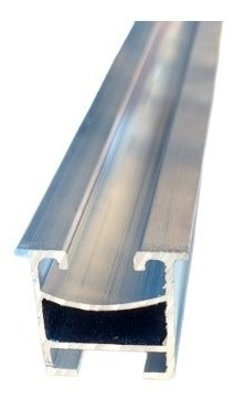 Perfil Barra Trilho Suporte Estrutura P/ Painel Solar 4,20mt Alumínio C/ 4un 1