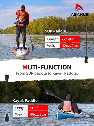 Remo De Paddle Ajustable Liviano Aluminio 173-218 Cm 1