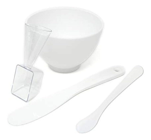 Aparece Una Mascara Facial De 4 Piezas Para Mezclar De Sili 0