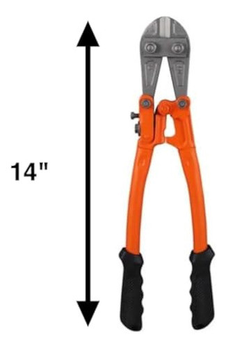Edward Tools Cortador De Pernos De 14 Pulgadas, 1
