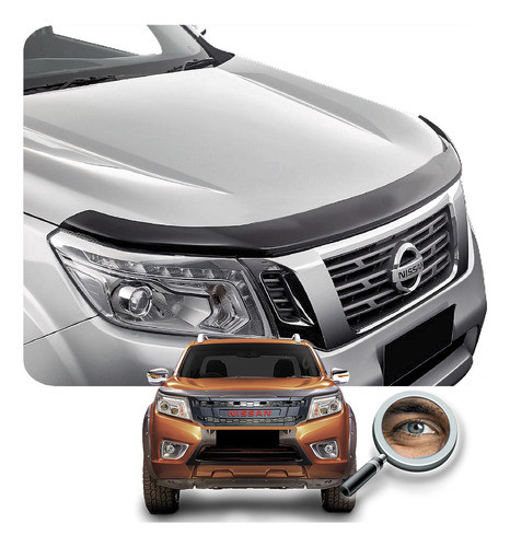 Deflector Capot Frontier 2016 2021 Imp El Mejor Tuningchrome 1