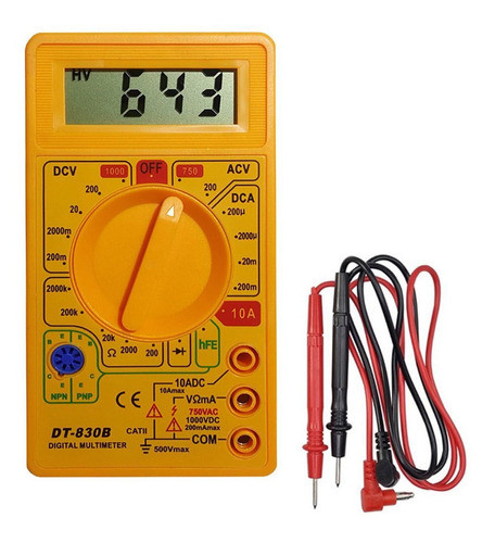 Tester Digital Medicion Herramientas Construccion - El Regal 0