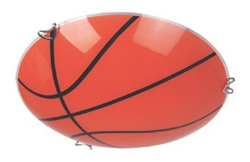Plafón Pelota De Basket Contacto Electricidad 0