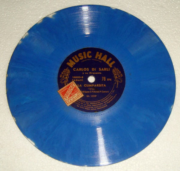 Carlos Di Sarli La Viruta / La Cumparsita Simple 78rpm Color 0