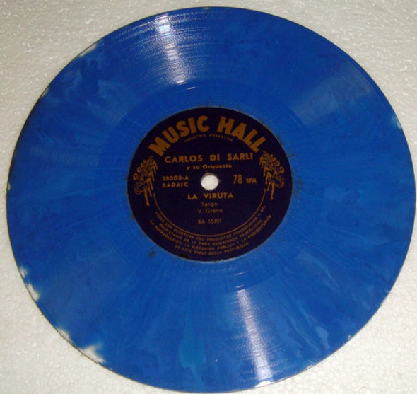 Carlos Di Sarli La Viruta / La Cumparsita Simple 78rpm Color 1