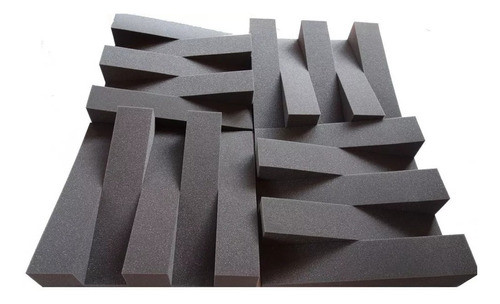 Espuma Acustica 3d Anti Chamas 02 Placas 1
