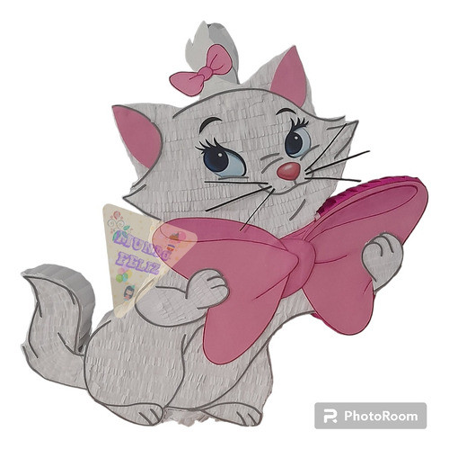 Piñatas Personalizadas Estilo Mexicano Gatita Marie 1