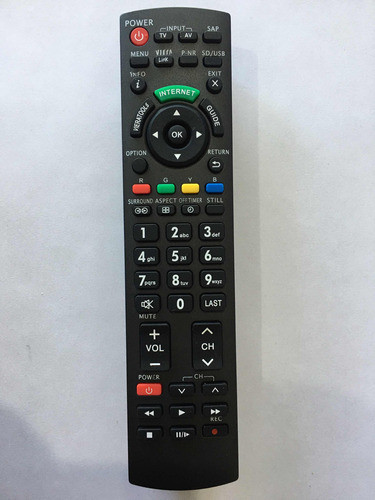 Control Remoto Tv Compatible- Panasonic Viera-led-3d Smart 0