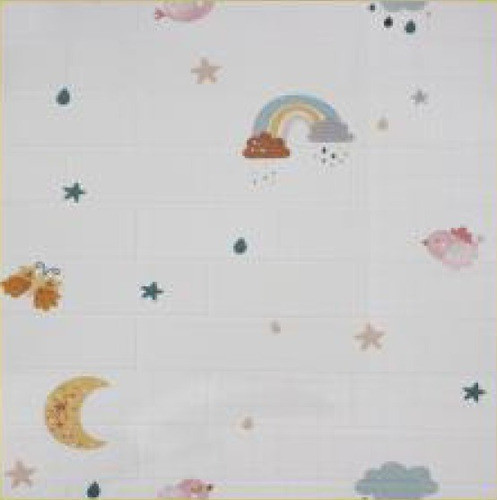 Revestimiento Pared Adhesivo 3d Infantil Niñ@ 70 X 77 0