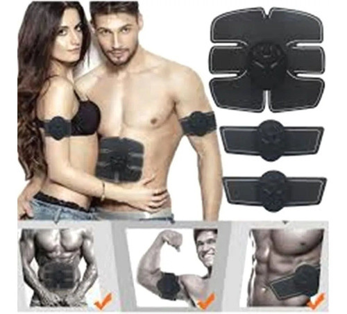 Parches Electroestimulador Completo: Abdomen, Brazos/piernas 1