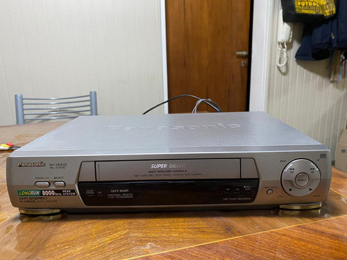 Video Panasonic Vhs, Con Cables Y Control Remoto 0