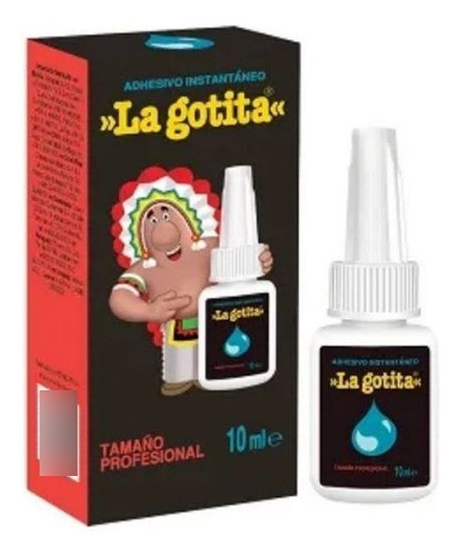 Adhesivo Pegamento Instantáneo La Gotita 10ml -supercenter- 1