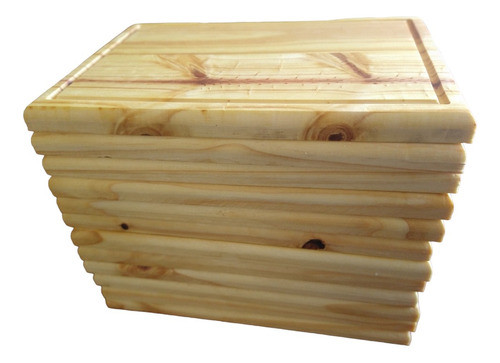 6 Platos Madera Para Asado 20x30, Curados Listos Para Usar 1