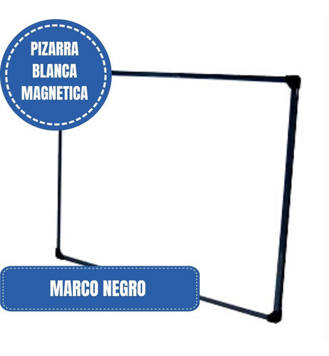 Pizarra Blanca Magnetica 30 X 40 + 1  Marcador + Borrador 1