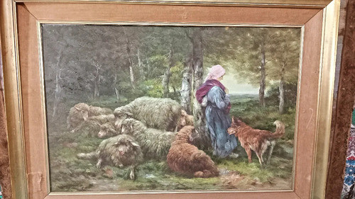 Óleo Sobre Tela Del Autor Gaston Dubois 0