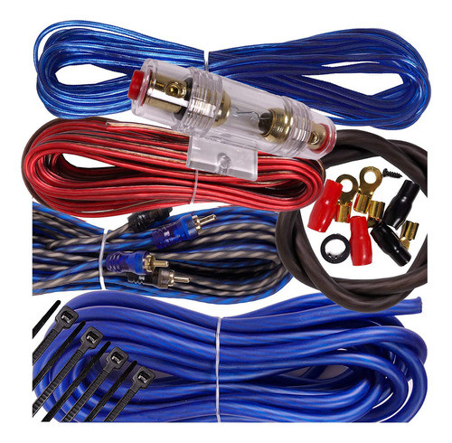 Kit Completo De Cableado De Instalacin De Amplificador De Gr 0