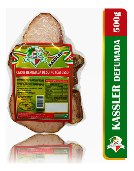 Kassler Defumado 500g Di Callani - Sabor Intenso 1