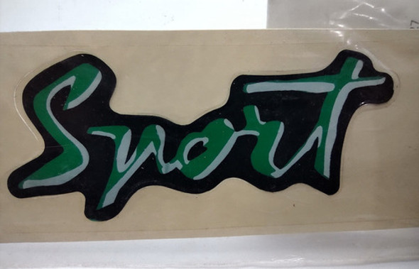 Emblema Calco Sport Verde 1