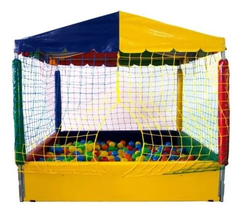 Pelotero 1,5m X 1,5m Incluye 500 Pelotitas, Ideal  Fiestas 1