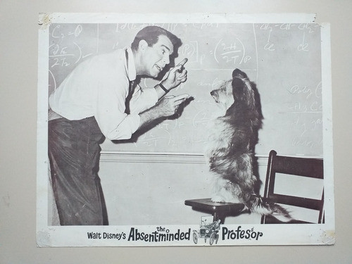 The Absent Minded Professor - 5 Lobby Cards Cine Disney * 0