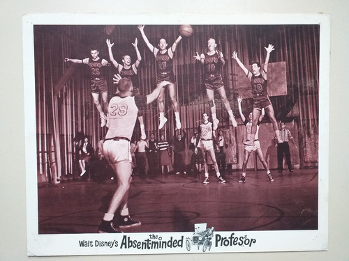 The Absent Minded Professor - 5 Lobby Cards Cine Disney * 1
