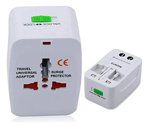 Adaptador Universal Viajero Viaje Enchufe Mundial Ade Ramos 0
