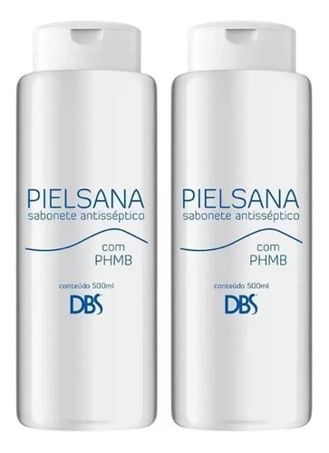 Kit 2 - Pielsana Sabonete Antisséptico C/ Phmb - 2x 500ml 0