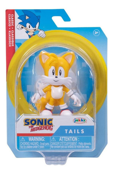Sonic The Hedgehog 2.5  Classic Tails Action Figure 1