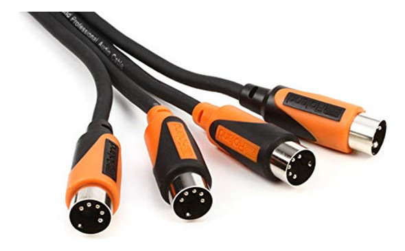 Cable Midi Dual Serie Roland Black, 10 Pies 1