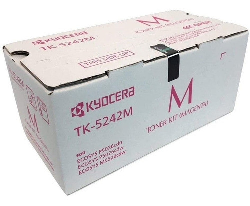 Toner Original Kyocera Tk5242m Magenta Para P5026cdw 0